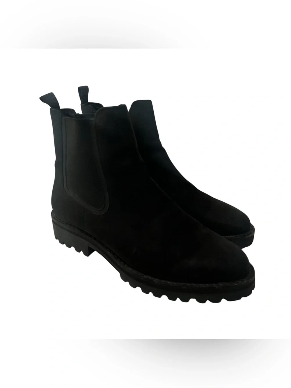 Thursday Boot Company Legend Chelsea Boots In Matte Black Leather Size 8.5